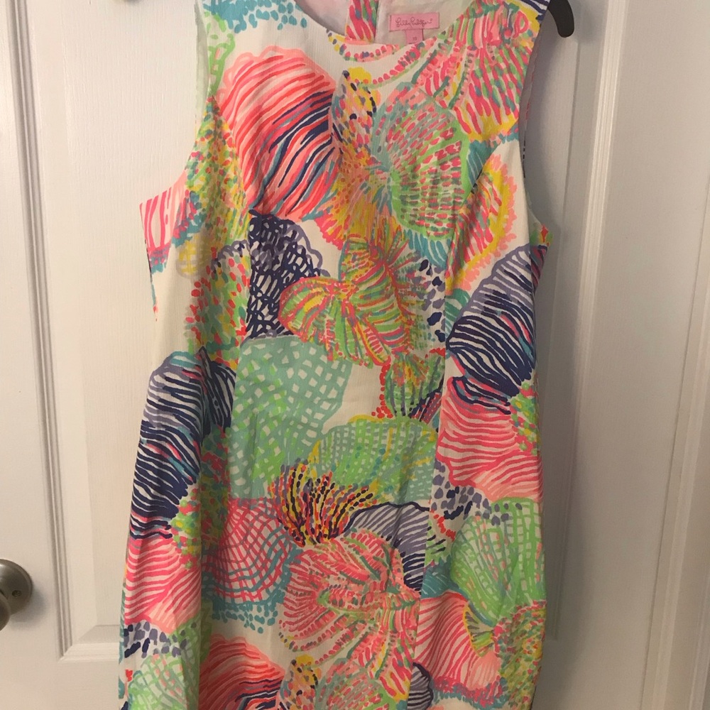 Lilly Pulitzer Multicolor Abstract Dress